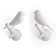 A set of 2 wall hangers sparrow, white color