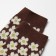 Women's socks insulated minku "Flower", rr 36-39 cm