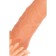 Kokos nozzle is realistic with additional stimulation, TPE, bodily, 15.6 cm, s