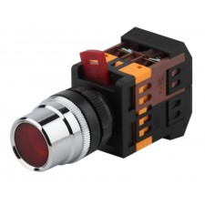 BBT10-BLF-K04E ABLF-22 ERA button Red D22mm Neon 240V 1Z+1R
