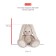 Soft toy "Bunny Mi", in a skirt with sparkles and a bow, 15 cm