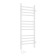Room electrician Laris lavender Chc, 300x900 mm, 12 crossbars, right, white