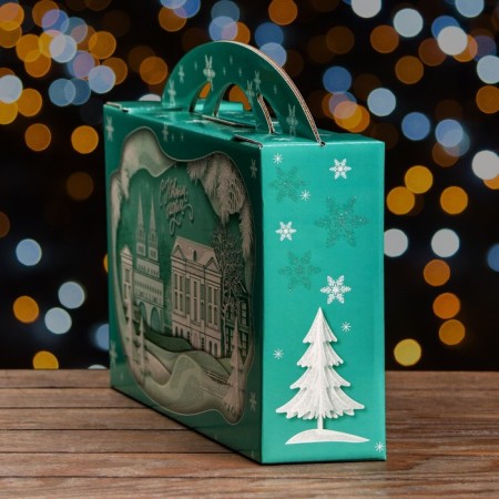 Gift box "Funned city", Maxi briefcase, 37 x 8 x 20.2 cm-2