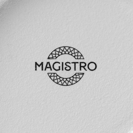Porcelain bowl magistro line, 1.3 l, d = 17.5 cm, white color-5