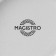 Porcelain bowl magistro line, 1.3 l, d = 17.5 cm, white color