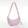 Women's bag over the shoulder, pink color 30*14*10 cm