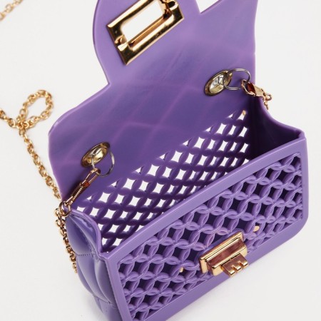 Baby bag on fasting, purple color-2