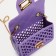 Baby bag on fasting, purple color