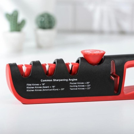 Hi-Tech sharpener, 4 in 1, with a sharpening angle regulator, mix color-9