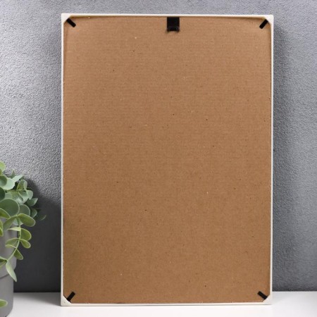 Photo frame plastic L-1 21x30 cm, mother of pearl (plastic screen)-2