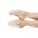Grace dance semi -wrappers, with silicone elastic band, p. S2, beige color