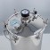 Autoclave-sterilizer "Conservative Maxi", 20 l, pressure gauge, thermometer, pressure drop valve, stainless steel