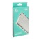 External battery Luazon PB-24, 8000 mAh, USB, 1 A, indicator, metal, gray