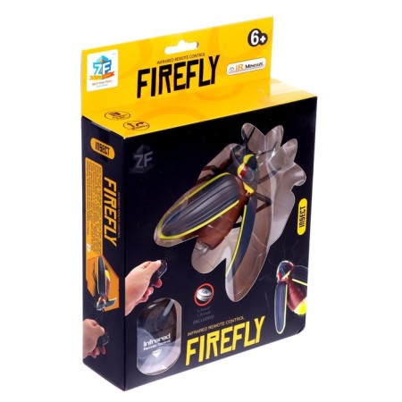 The insect radio -controlled "firefly" works from batteries, light-5