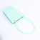 Bag for flowers stamping mint moisture-resistant, 17x17-11.5x11.5-20 cm