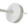 Bra "Trinik" E27 40W white 10x10x35-135cm