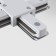 Connector X-shaped for the Technical tra001CX-11W, 11x11x2.3 cm, white color.