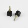 Heels for heels, 8 × 8 × 6 mm, 2 pcs, black color