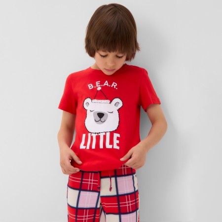 PAZHAMA Children's KAFTAN "Bear" R.34 (122-128)-1