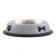 A bowl with a non -slip base with a print, 445 ml, gray