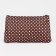 Lightning cosmetic bag, brown color