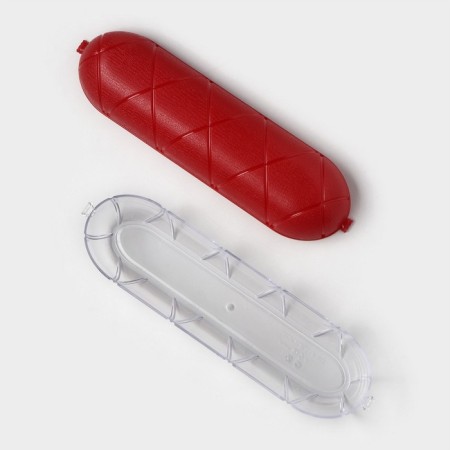 Ricco sausage container 25.8 × 7 × 7 cm, red color-9