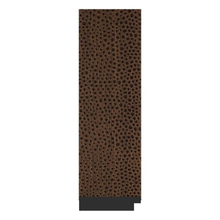 Mirror in the baguette frame, bronze lava 90 mm, 66.6x66.6 cm-2
