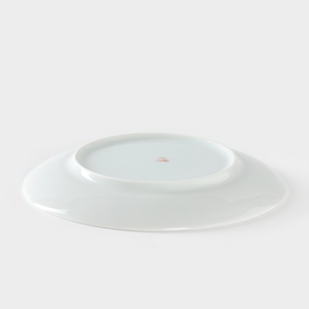 Porcelain plate "Alley", D = 17.5 cm-2