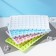 Form for ice DOLANA, 29 × 17.5 × 2.5 cm, 60 cells, color mix