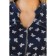 Female dress, size 56, blue, white color