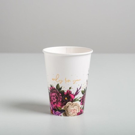 A glass for the flowers Only for You, White, 350 ml-1