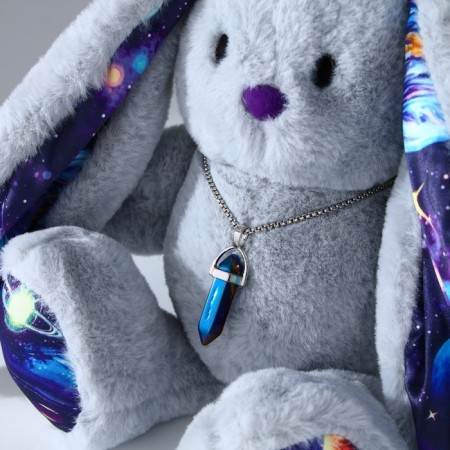 Soft toy Bunny "Space Li", hare-5