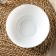 Glass -ceramic salad diwali, 1 l, d = 18 cm, white color