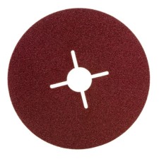 Circle of fiber grinding bison 35585-125-080, for Ushm, P80, 125 x 22 mm, 5 pcs.