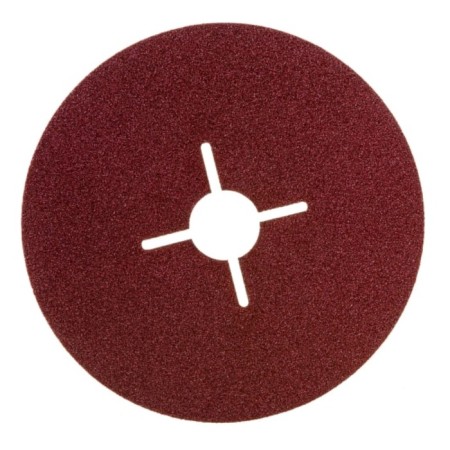 Circle of fiber grinding bison 35585-125-080, for Ushm, P80, 125 x 22 mm, 5 pcs.