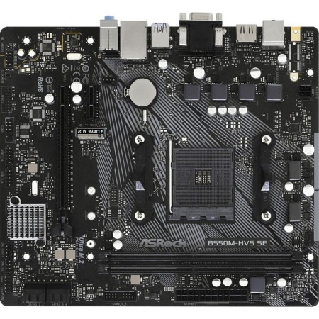 ASROCK B550M-HVS SEC-am4 AMD Pro565 2XDDR4 MATX AC`97 8ch (7.1) GBLAN R 102934