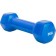 Rubberized dumbbells Bradex SF 0164, blue, 3 kg
