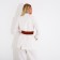 Women's belt, width 6-10 cm, elastic band, metal buckle, redhead red