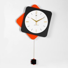 Wall clock, series: pendulum, 60 x 38 cm, d-24 cm