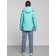 Ski costume female winter, size 42, turquoise color