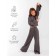 Twist girl suit, height 128 cm, gray color