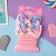 Annette hair set (4 elastic bands, 2 clamps) Funny unicorns, 5.5x3.5 cm