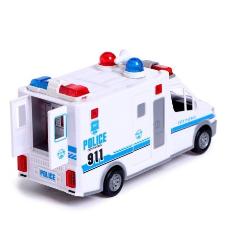 Police machine, works on batteries, light and sound effects-3
