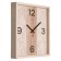 Watching clock, interior "arabesque", silent, 30 x 30 cm