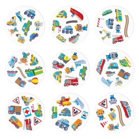 The board game to the reaction and attention "Dubbl. Transport ", 55 cards, 5+-2