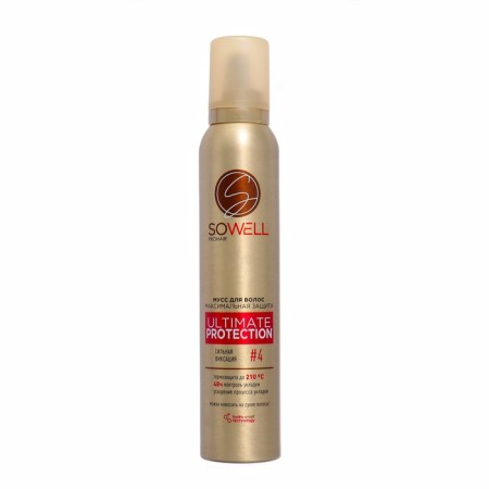 Mus for hair of strong fixation Sowell Ultimate Protection maximum protection and perfect styling,