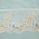 A set with a blanket "Tiara", size 160x220 cm, 160x240 cm, 50x70 cm, menthol color