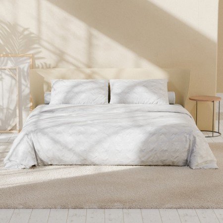 Lovelife Lovelife Duet Texture: White, 143x215sm-2 pusht, 230x240cm, 50x70cm-2pcs, microfiber, 110 g/m2-2