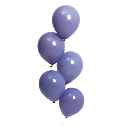 Latex ball 9 ", pastel, set of 100 pcs., Fog-gray color