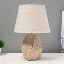Tatar table lamp E14 40W Beige 22x22x34cm